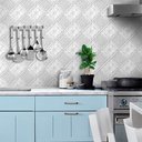 Ver imagem 1 de Adesivo de Azulejo Arabesco 3d Arte Destaque