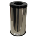 Ver imagem 1 de Lixeira Inox Para Lavabo Aro Anti Inseto Hole Trash 3L