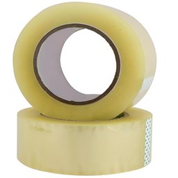 Fita Adesiva Transparente 100 Metros 45mm X 100m para Caixa de Papelao Pacotes Embalagem Ecommerce - 1