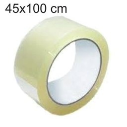 Fita Adesiva Transparente 100 Metros 45mm X 100m para Caixa de Papelao Pacotes Embalagem Ecommerce - 3