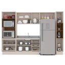 Ver imagem 5 de Armário de Cozinha Modulada Completa 5 Peças 306,8cm sem Tampo 250037 Koya Politorno Móveis