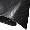 Ver imagem 1 de Piso Moeda 1,20 Pvc Pastilhado Preto 1,20x1,00=1,2 Mt²