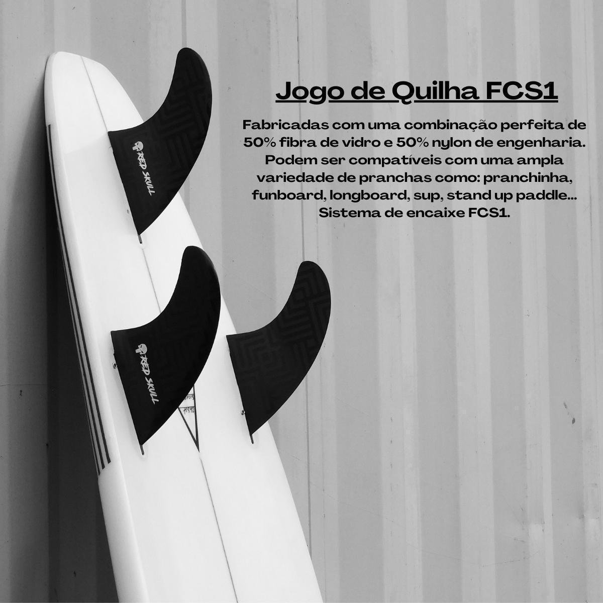 Quilha de Surf Fcs1 Média M3 112mm - Alta Performance - 6