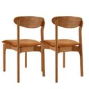 Ver imagem 3 de Kit 2 Cadeiras para Sala de Jantar Monaco Madeira Maciça