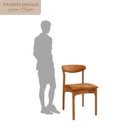 Ver imagem 4 de Kit 2 Cadeiras para Sala de Jantar Monaco Madeira Maciça