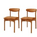 Ver imagem 1 de Kit 2 Cadeiras para Sala de Jantar Monaco Madeira Maciça