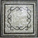 Ver imagem 1 de Piso em Mosaico Romano Volute In Quadrato 130cm