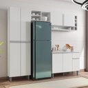 Ver imagem 3 de Cozinha Completa Modulada Vanessa 5 Peças Branco AJL Móveis
