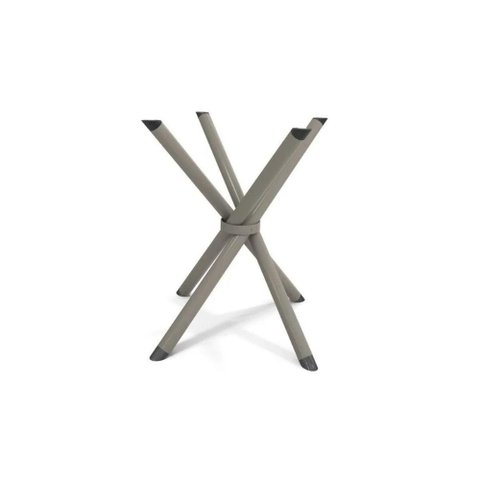 Base de Mesa P/ Cozinha Volga M008 Aço Cromado S/ Tampo Niquel - Kappesberg
