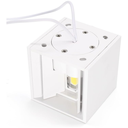 Ver imagem 2 de Arandela Mini Led 2w 3000k Facho Ajustável Branca