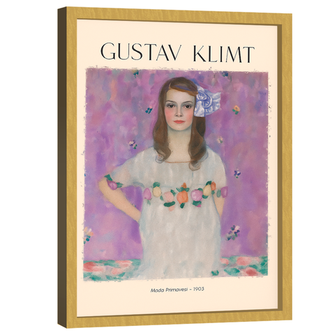 Quadro Decorativo Gustav Klimt Mada Primavesi
