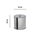 Ver imagem 2 de Lixeira em Aço Inox 03l com Tampa