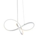 Ver imagem 3 de Lustre Pendente Taschibra Design Tóquio 30w Led 45cm Luz Quente 3000k Bivolt Branco