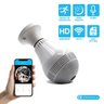 Camera Ip Seguraca Lampada Vr 380 Panoramica C/visão Noturna - 3