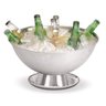 Champanheira Inox Grande 12,2 Litros com Base Coletora de Água Balde de Gelo Gigante Festas Eventos - 1