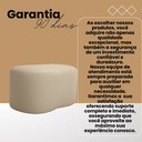 Ver imagem 5 de Puff Orgânico Feijão Curvo Redondo Confortável Sala Moderno Suede