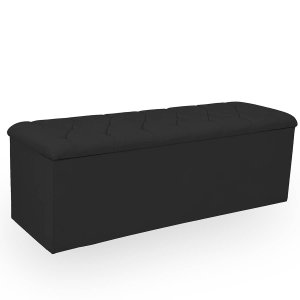 Recamier Bau Estofado Casal King Padrão Anita 195 Cm Veludo