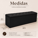 Ver imagem 3 de Recamier Bau Estofado Casal King Padrão Anita 195 cm Veludo