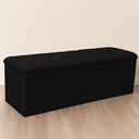 Ver imagem 3 de Recamier Bau Estofado Casal King Padrão Anita 195 Cm Veludo