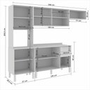 Ver imagem 3 de Cozinha Compacta 4 Peças 8 Portas 2 Gavetas Bella Sallêto Móveis