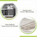 Ver mais imagens de Cozinha Compacta 4 Peças 8 Portas 2 Gavetas Bella Sallêto Móveis