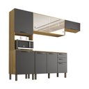 Ver imagem 2 de Cozinha Compacta 4 Peças 8 Portas 2 Gavetas Bella Sallêto Móveis