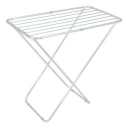 Varal Dobrável De Chão Slim Alumínio Resistente 88cm Bel - 1