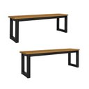 Ver imagem 1 de Conjunto 2 Bancos para Sala de Jantar Imperatriz