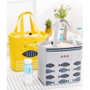 Ver imagem 3 de Bolsa Térmica de Praia com Compartimento Grande e Alça Ombro