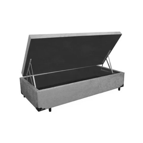 Base Box Lobbox Solt Bau 0,88 X 1,88 X 0,39 Cinza Amassado