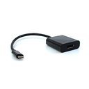 Ver imagem 2 de Cabo Adaptador DP fio USB-C M ADP-304BK Preto - Plus Cable