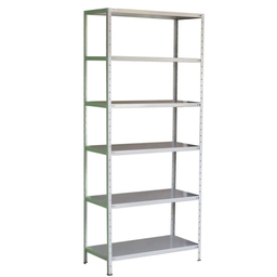 Estante Armário de Aço 6 Bandejas 90cm Cinza Suporta 150kg - 1