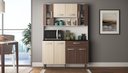 Ver imagem 4 de Kit Cozinha 8 Portas 1 Gaveta Livia Branco/Rovere/Amêndoa - FdECOR