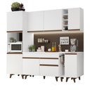 Ver imagem 1 de Cozinha Completa Madesa Reims com Armário e Balcão Branco