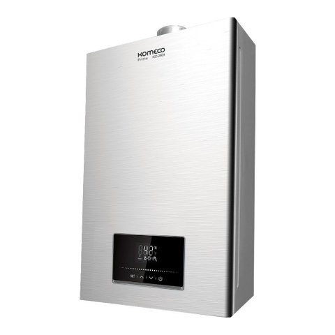 Aquecedor a Gás Digital 26 Di Prime Komeco C/ Wi-fi:gn/inox