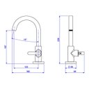 Ver imagem 5 de Torneira Deca de Mesa Bica Alta para Lavatório Dn15 Soul Cromado Deca Cod: 1198.c38
