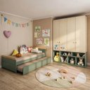 Ver imagem 1 de Quarto Completo com Guardar-roupa Curió e Bicama Petit Casatema Madeiraoriginals