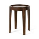 Ver imagem 2 de Mesa Lateral de Madeira e Vidro 49cm Virgínia