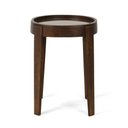 Ver imagem 1 de Mesa Lateral de Madeira e Vidro 49cm Virgínia