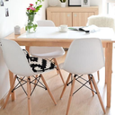 Ver imagem 6 de Kit de 4 Cadeiras Eames Branca - Base Madeira Natural