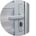Ver imagem 3 de Porta Veneziana Alumínio 60 D.L25 Branco Brimak