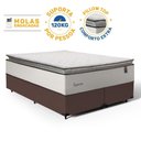 Ver imagem 4 de Cama Box com Colchão de Molas Ensacadas Pillow Top Supreme Lux Queen 158cm