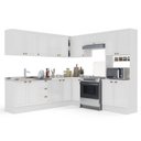 Ver imagem 2 de Cozinha Completa 9 Peças com Rodapé Pérola Yescasa