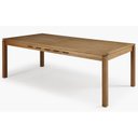 Ver imagem 1 de Mesa de Jantar 220x93cm Traço Linha Traço Bege/Stain Jatobá