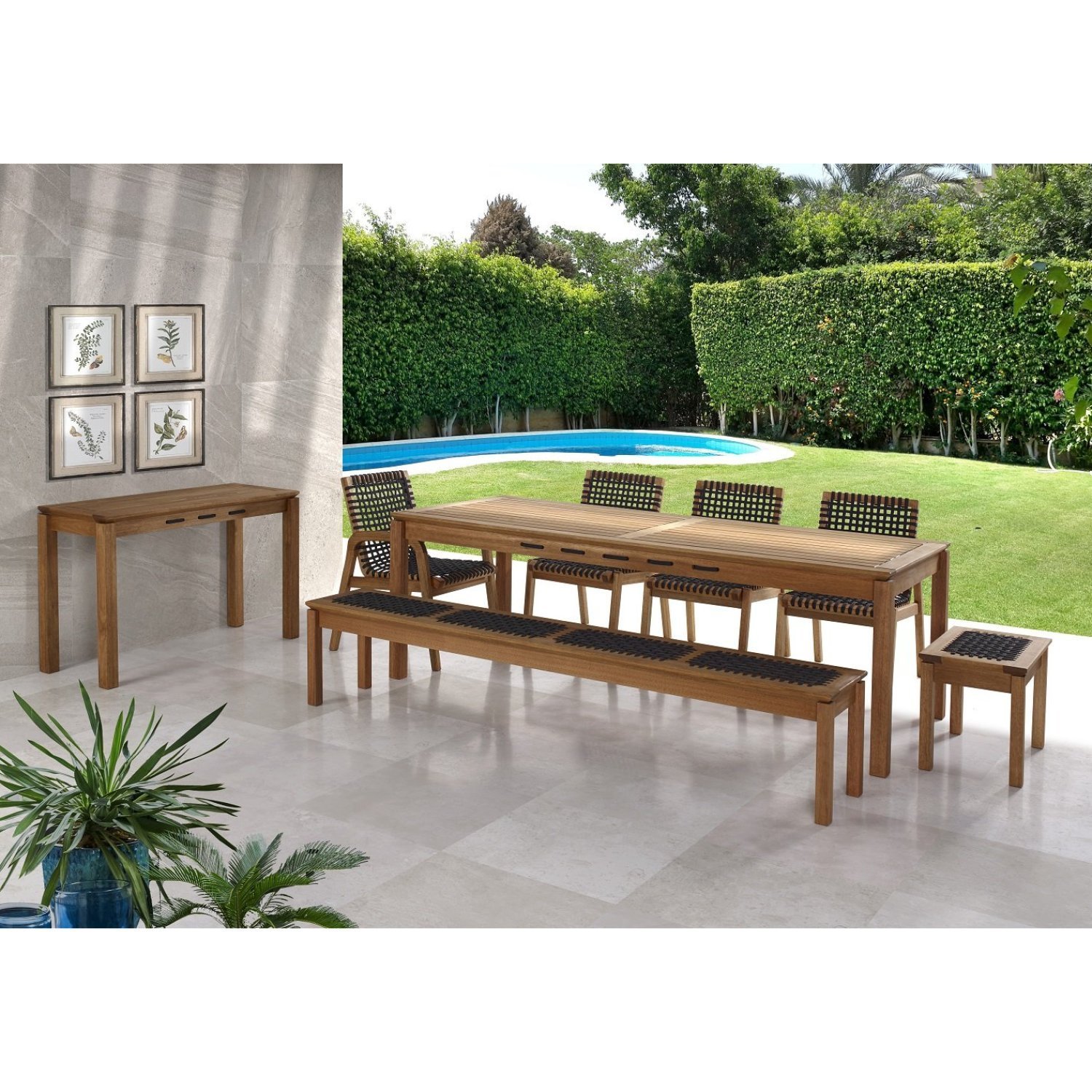 Mesa de Jantar 220x93cm Traço Linha Traço - 2