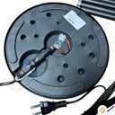 Ver imagem 5 de Coluna Dot Led Luminária de Chão Piso 3000k Preto 12w 1,65m Alumínio Bivolt