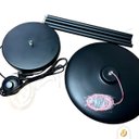 Ver imagem 2 de Coluna Dot Led Luminária de Chão Piso 3000k Preto 12w 1,65m Alumínio Bivolt