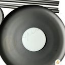 Ver imagem 6 de Coluna Dot Led Luminária de Chão Piso 3000k Preto 12w 1,65m Alumínio Bivolt