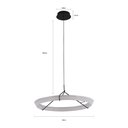 Ver imagem 4 de Lustre Pendente Nordecor Gise 2869 Preto Led Bivolt