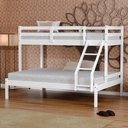 Ver imagem 2 de Beliche Casal/solteiro Dreams Madeira Maciça Branco Megamobilia